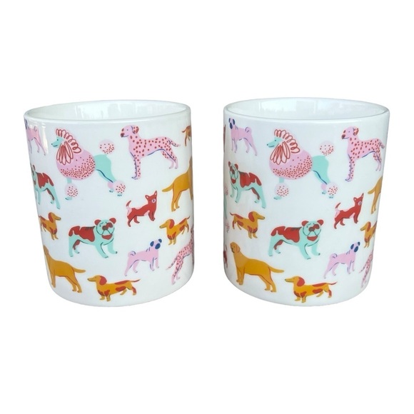 Parker Lane Dog Person Colorful Dog Breed Mug Pug Lab Poodle Dachshund Chihuahua - Picture 5 of 13